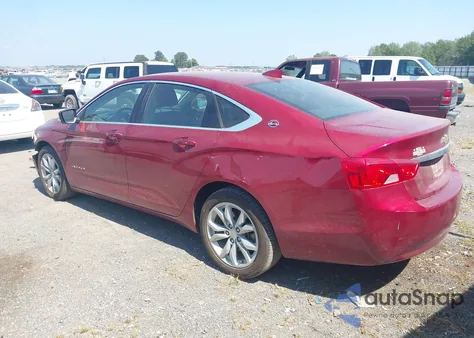 2018 Chevrolet Impala 1Lt из США, поврежденный, VIN 2G1105SA6J9117055